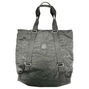 Kipling Black Nylon Shoulder Bag Tote